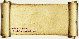 Ivana Džakula vizit kartica